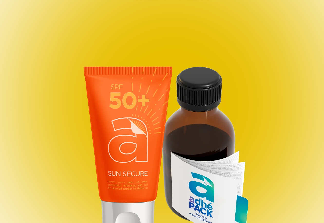 bannière parapharmaceutique Adhépack Tunisie