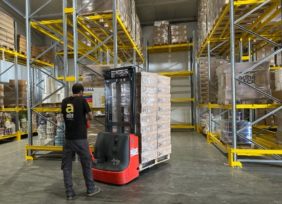 Stockage produits fini Adhépack Tunisie